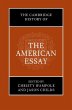 Cambridge History of the American Essay... - Bild 1