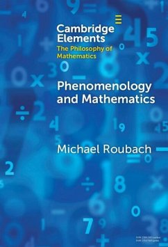 Cover Phenomenology and Mathematics (eBook, ePUB)
