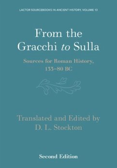 From the Gracchi to Sulla (eBook, PDF)