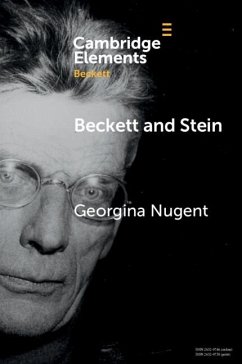 Beckett and Stein (eBook, PDF) - Nugent, Georgina