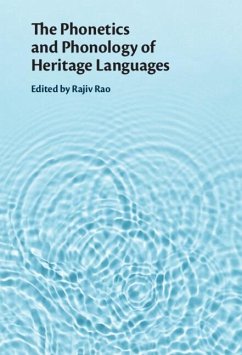 Cover Phonetics and Phonology of Heritage Languages (eBook, PDF)