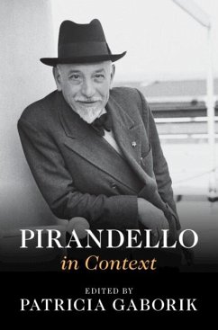 Cover Pirandello in Context (eBook, PDF)