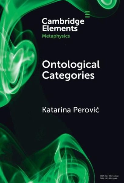 Ontological Categories (eBook, ePUB)