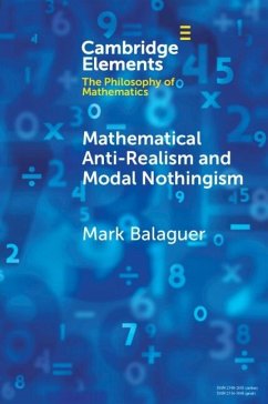 Cover Mathematical Anti-Realism and Modal Nothingism (eBook, PDF)