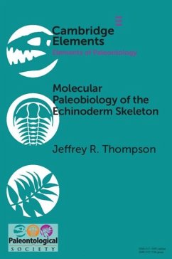 Cover Molecular Paleobiology of the Echinoderm Skeleton (eBook, PDF)