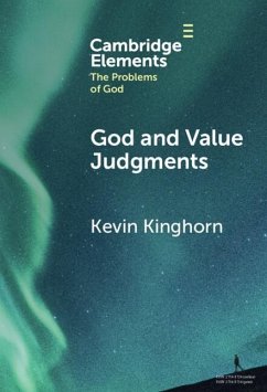 Cover God and Value Judgments (eBook, PDF)