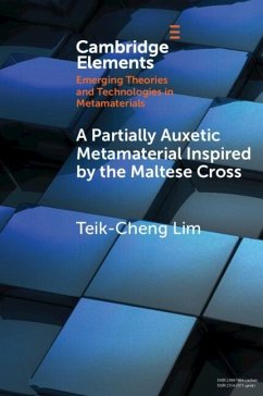 Cover Partially Auxetic Metamaterial Inspired by the Maltese Cross (eBook, PDF)