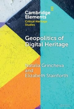 Cover Geopolitics of Digital Heritage (eBook, PDF)