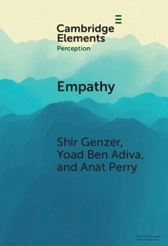 Empathy (eBook, ePUB) - Genzer, Shir; Adiva, Yoad Ben; Perry, Anat