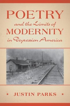 Cover Poetry and the Limits of Modernity in Depression America (eBook, ePUB)