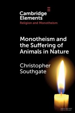 Cover Monotheism and the Suffering of Animals in Nature (eBook, ePUB)