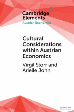 Cover Cultural Considerations within Austrian Economics (eBook, PDF)