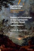 Empirical Knowledge in the Eighteenth-Century Novel (eBook, ePUB) Empirical Knowledge in the Eighteenth-Century Novel (eBook, ePUB)