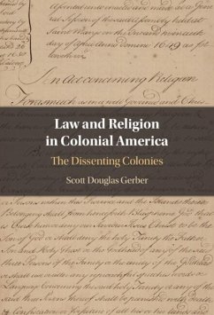Cover Law and Religion in Colonial America (eBook, ePUB)