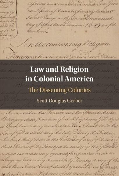 Law and Religion in Colonial America (eBook, ePUB)