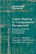Claim-Making in Comparative Perspective... - Bild 1