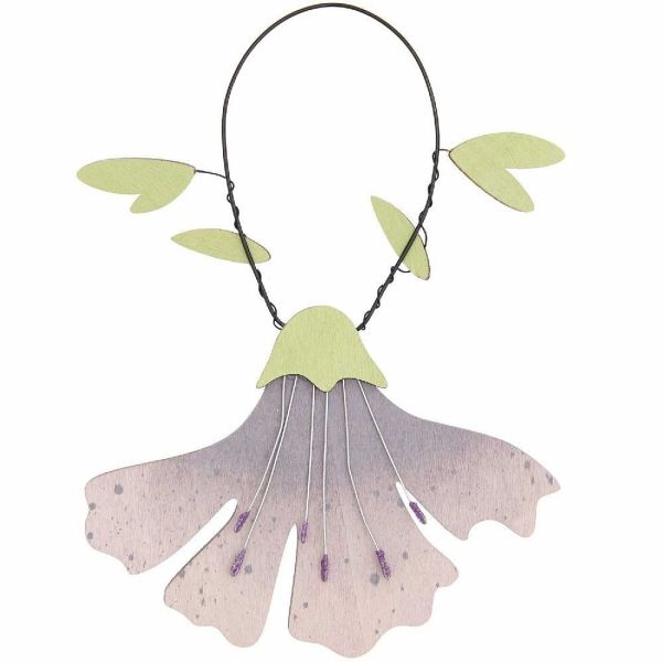 Holz Deko-Hänger Blüte, flieder Holz Deko-Hänger Blüte, flieder