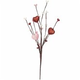 Picker Herz Mix rosa/rot/weiß, 26cm