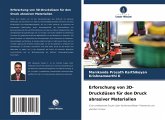 Erforschung von 3D-Druckdüsen für den Druck abrasiver Materialien