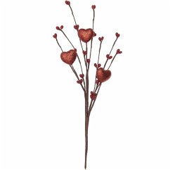Cover Picker Herz Mix rot, 26cm