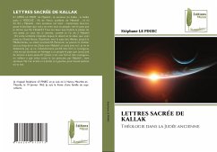 LETTRES SACRÉE DE KALLAK - LE PINIEC, Stephane