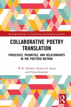 Collaborative Poetry Translation (eBook, ePUB) - Herbert, W. N.; Jones, Francis R.; Sampson, Fiona