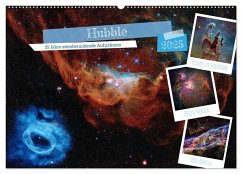 Hubble - 35 Jahre atemberaubende Aufnahmen (Wandkalender 2025 DIN A2 quer), CALVENDO Monatskalender - Calvendo;Pantau, Peter