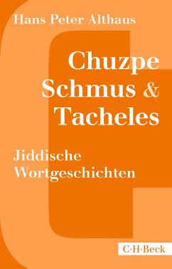 Chuzpe, Schmus & Tacheles (eBook, PDF) - Althaus, Hans Peter