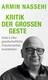 Kritik der großen Geste (eBook, ePUB)