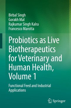 Cover Probiotics as Live Biotherapeutics for Veterinary and Human Health, Volume 1