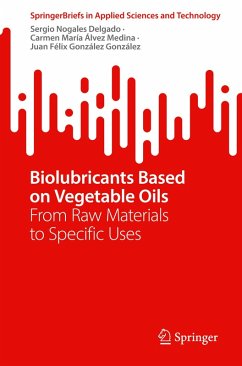 Cover Biolubricants Based on Vegetable Oils