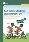 Noch mehr Lesetexte für Lautlesetandems 3-4