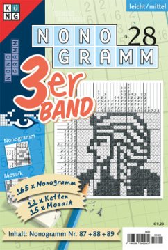 Nonogramm 3er-Band Nr. 28 - Conceptis Puzzles