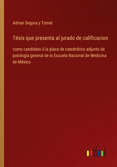 Tésis que presenta al jurado de calificacion