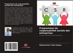 Programmes de responsabilité sociale des entreprises - Tedla Zegeye, Habtemariam