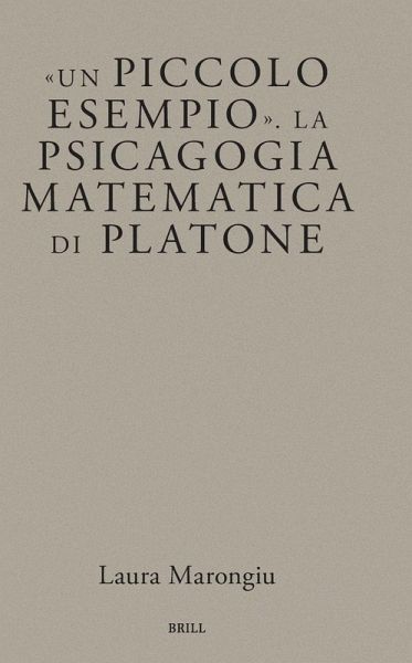 Un piccolo esempio. La psicagogia matematica di Platone