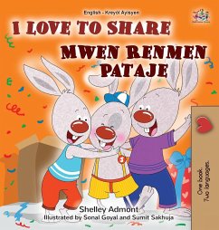 I Love to Share (English Haitian Creole Bilingual Book for Kids)