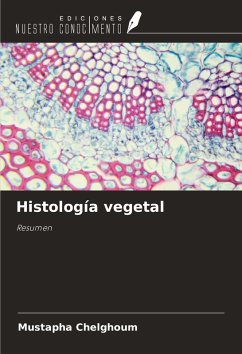 Cover Histología vegetal