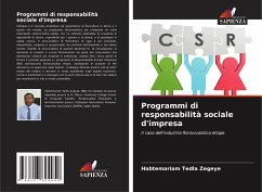 Programmi di responsabilità sociale d'impresa - Tedla Zegeye, Habtemariam