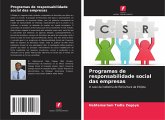 Programas de responsabilidade social das empresas