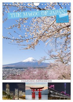 THE MAGIC OF JAPAN Charming impressions (Wall Calendar 2025 DIN A4 portrait), CALVENDO 12 Month Wall Calendar