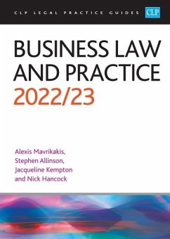 Cover Business Law and Practice 2022/2023 (eBook, ePUB)
