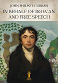 In Behalf of Rowan and Free Speech (eBook, ePUB)