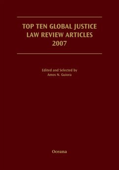 Cover Top Ten Global Justice Law Review Articles 2007 (eBook, PDF)