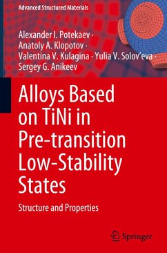 Cover Alloys Based on TiNi in Pre-transition Low-Stability States