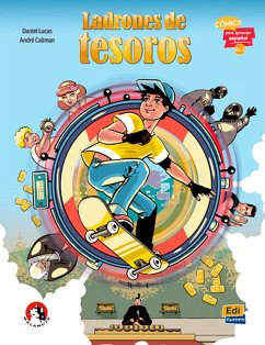 Cover Spanisch-Lektüren SEK I / II. Comic Ladrones de tesoros ab Klasse 6
