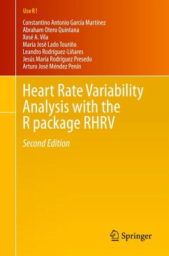 Heart Rate Variability Analysis with the R package RHRV - García Martínez, Constantino Antonio;Otero Quintana, Abraham;Vila, Xosé A.