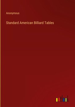 Standard American Billiard Tables