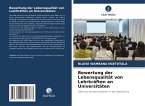 Bewertung der Lebensqualität von Lehrkräften an Universitäten