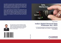 India's Digital Personal Data Protection Act, 2023 - TEWARI, ANADI